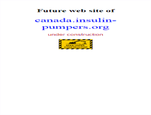 Tablet Screenshot of canada.insulin-pumpers.org